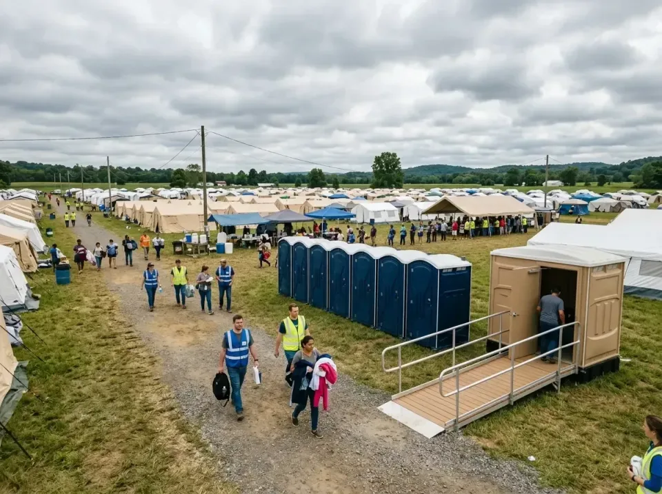 disaster-relief-camp-restrooms-010 — frequently asked questions, Dumpster & Portable Bathrooms Rental in Silver Spring, MD